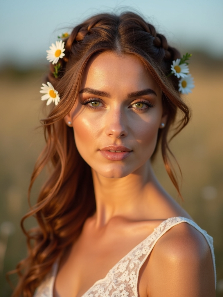 effortless half up braided styles