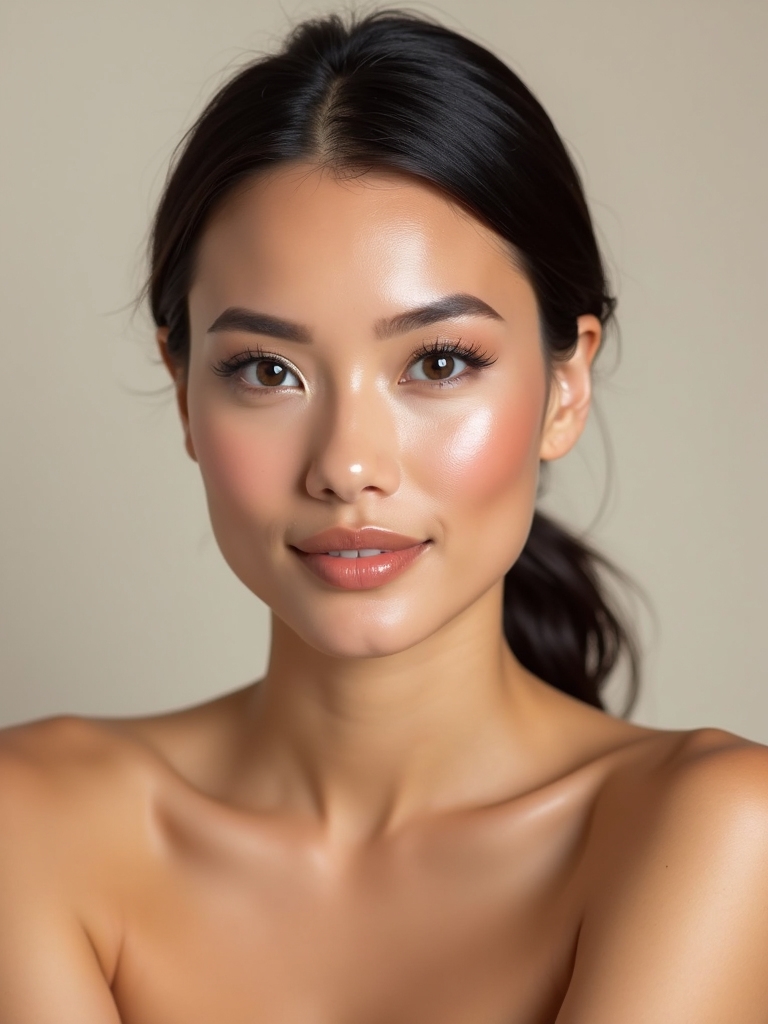 effortless natural bridal glow