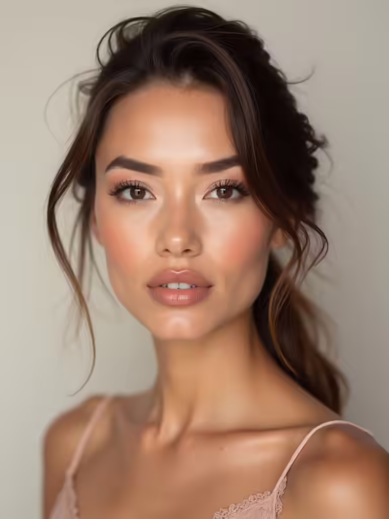 effortless natural makeup charm