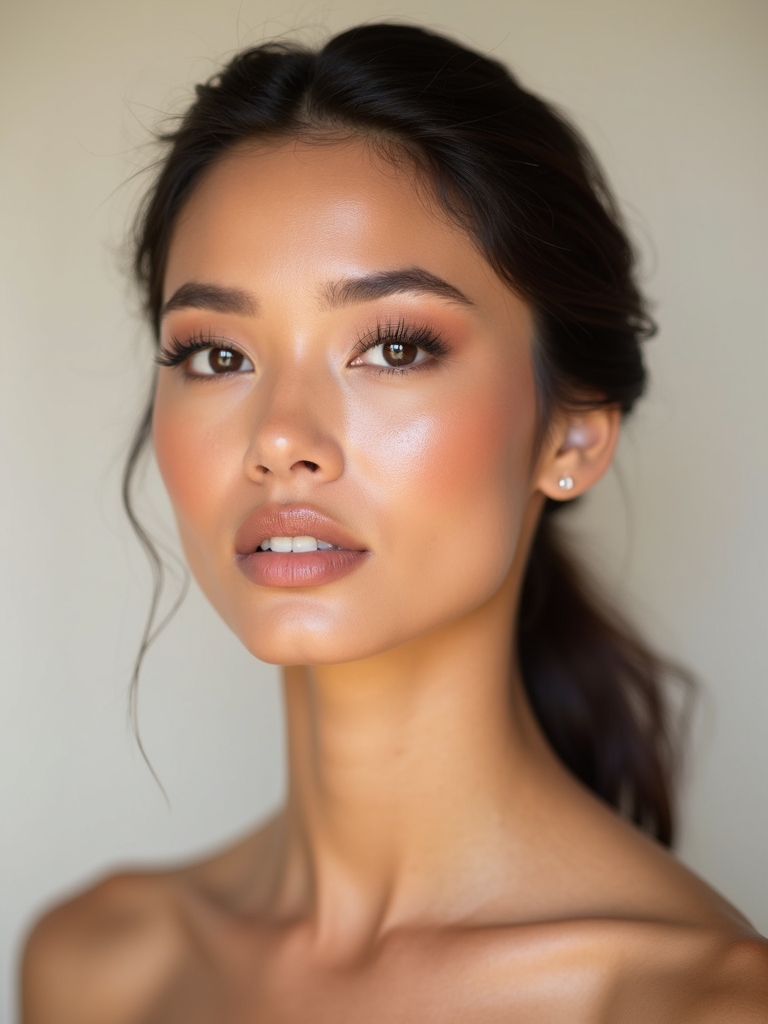 effortless polished wedding beauty