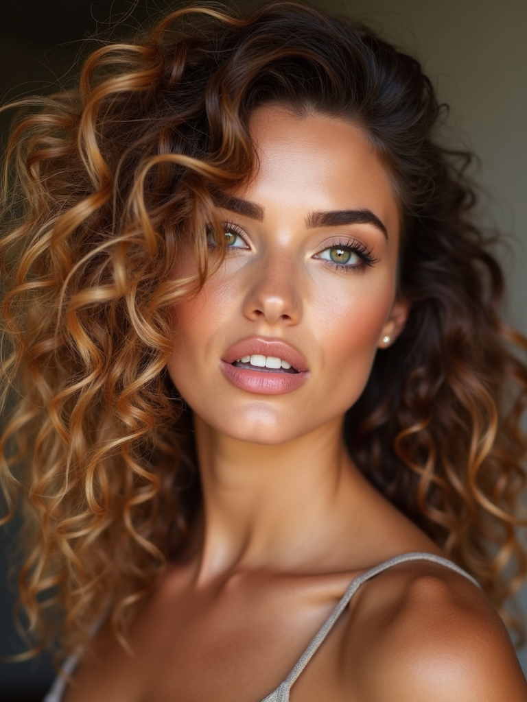 effortless radiant curly shine