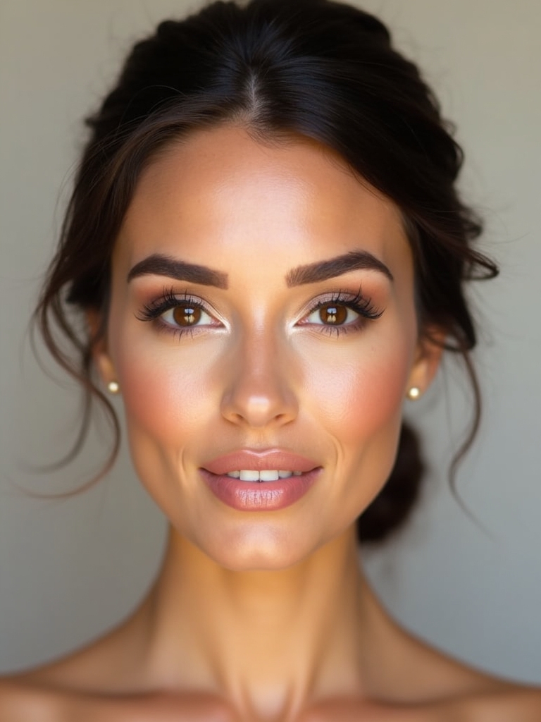 effortless radiant wedding beauty