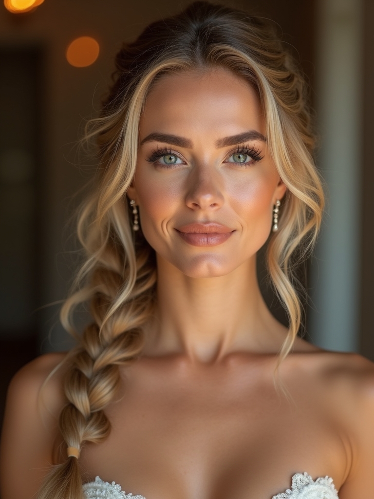 effortless romantic braided hairstyles