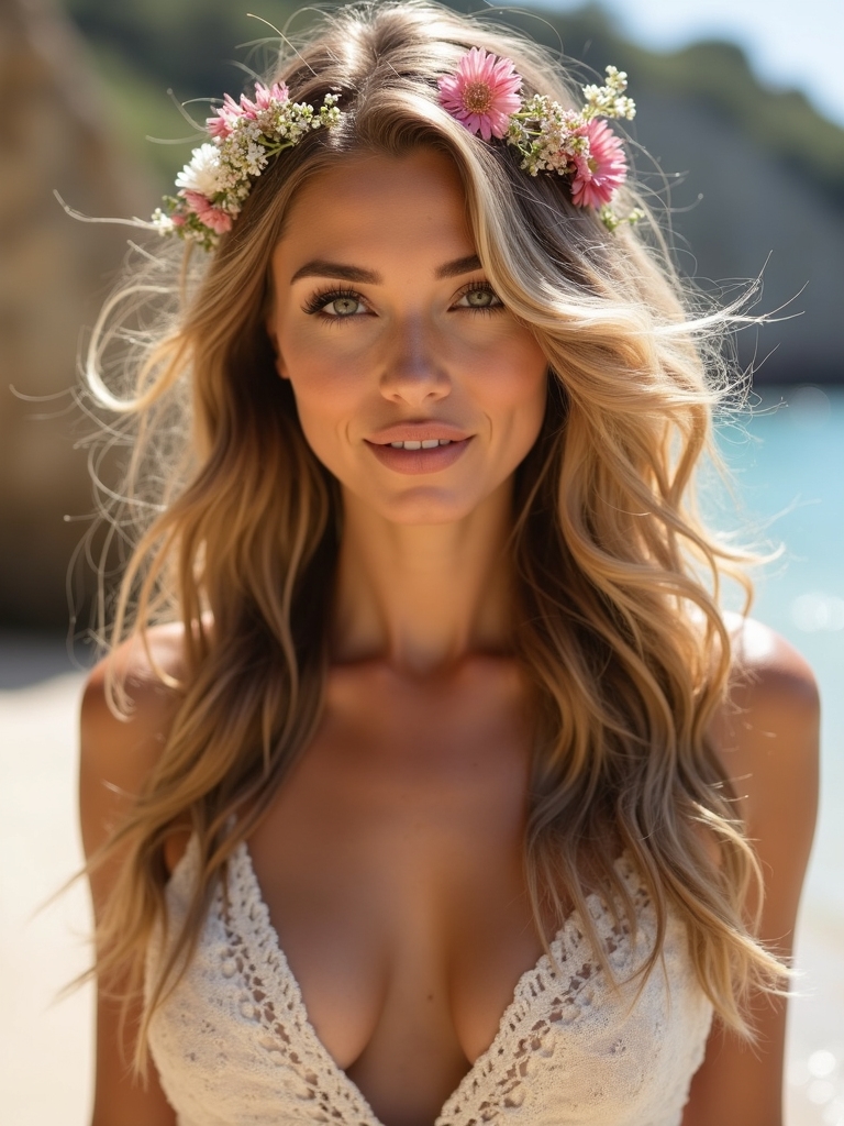 effortless romantic bridal textures