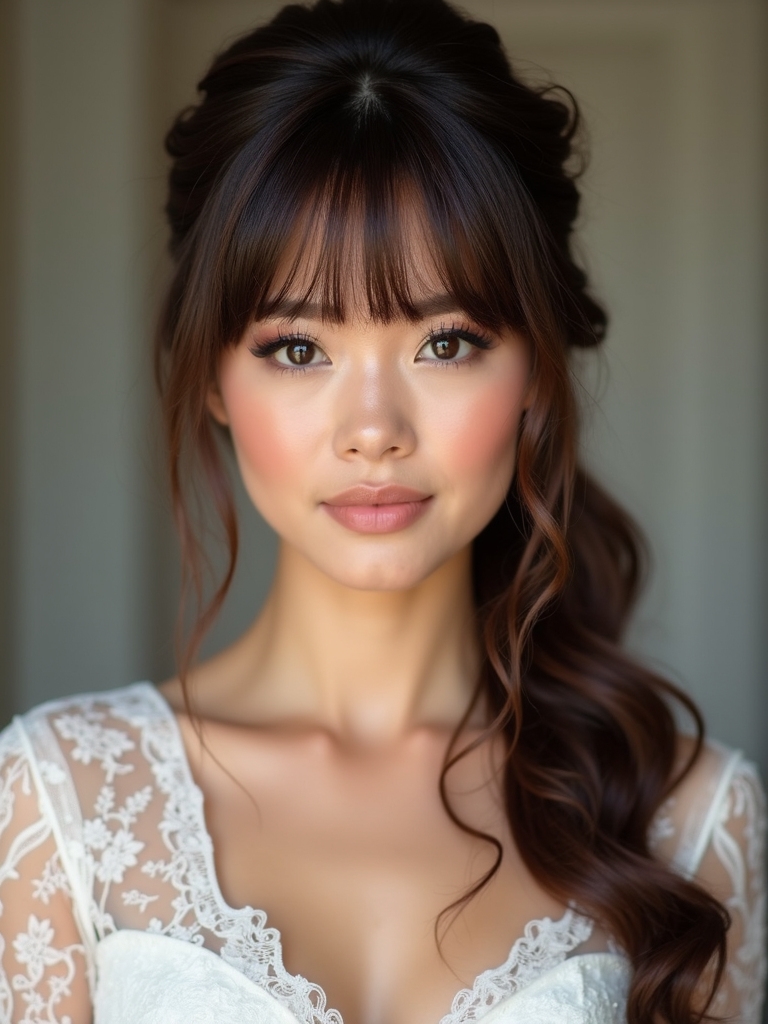 effortless romantic fringe elegance