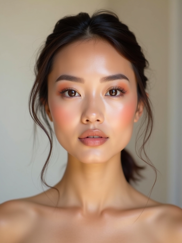 effortless rosy cheek glow