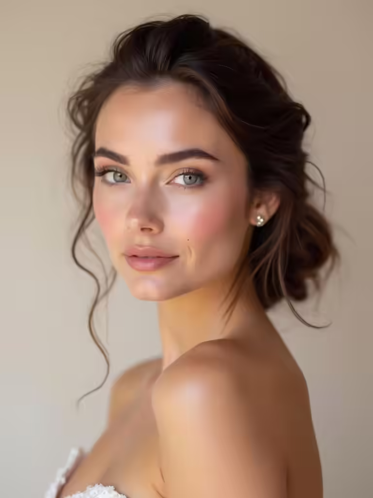 effortless rosy glow makeup