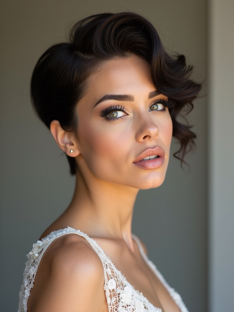 effortless short hair styling