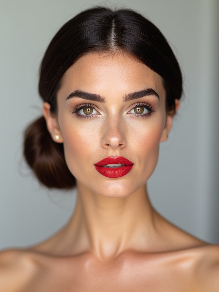 effortless sleek updo styles