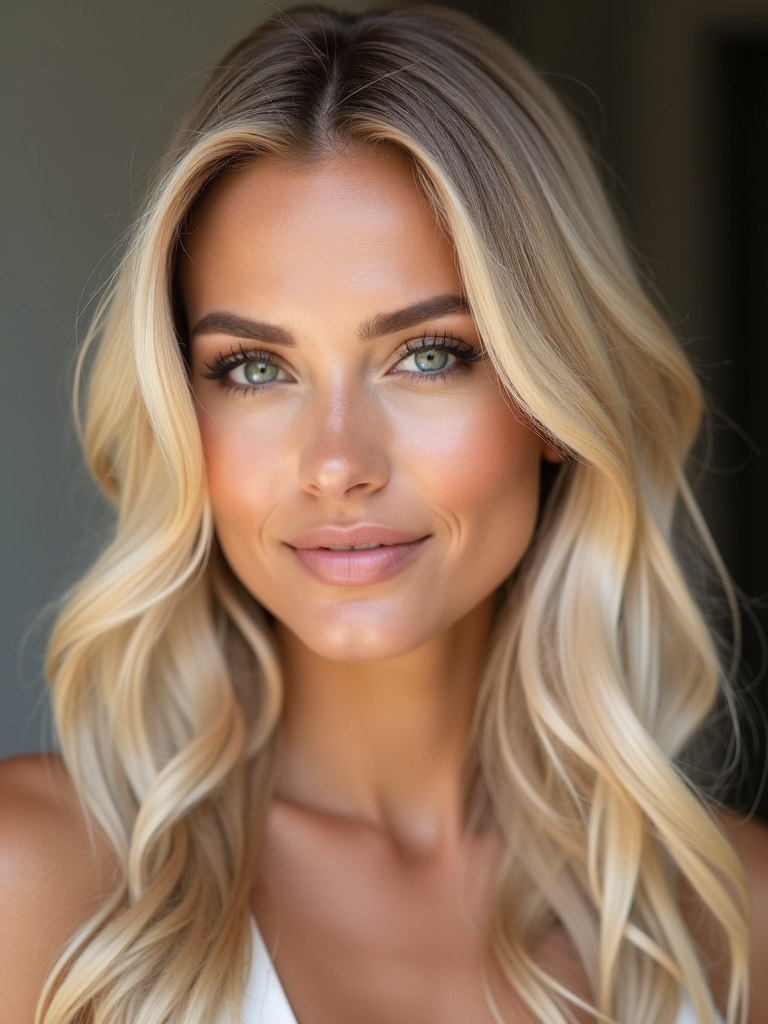effortless warm hair elegance