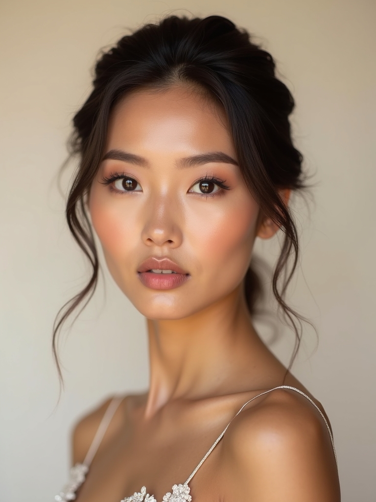 effortlessly chic bridesmaid makeup