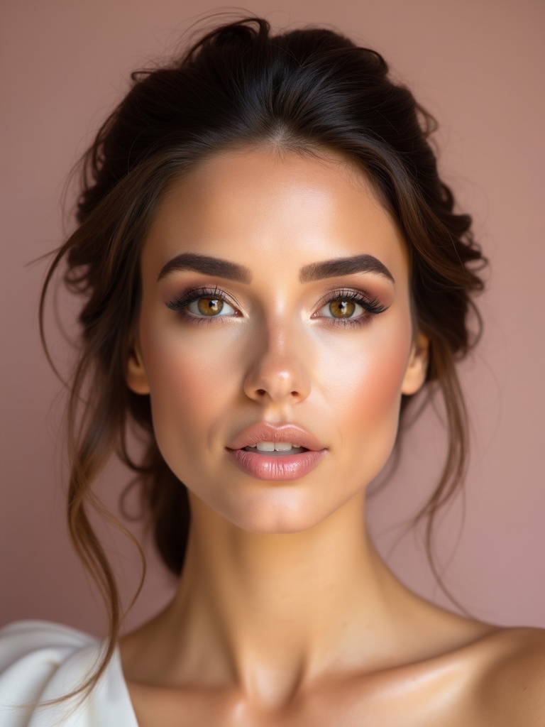effortlessly elegant wedding makeup