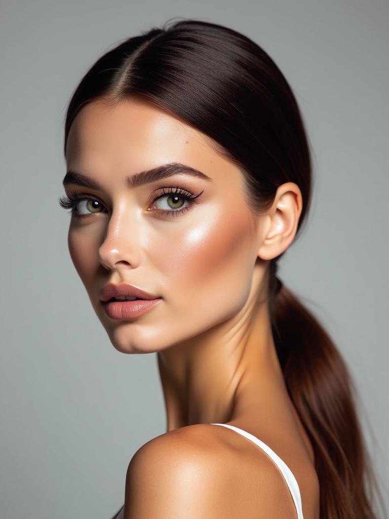effortlessly polished low pony