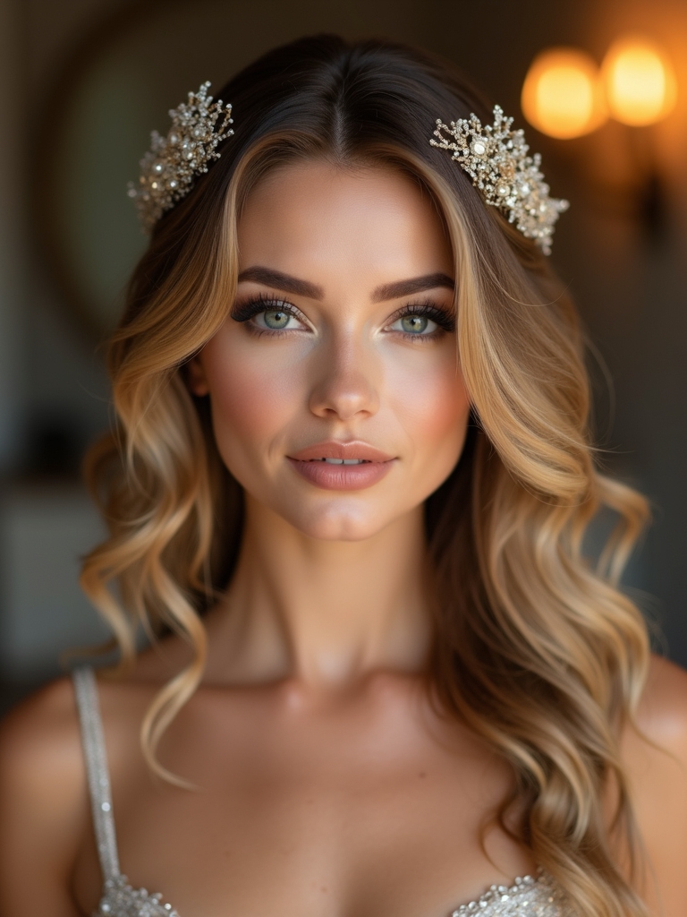 effortlessly romantic hairstyle idea