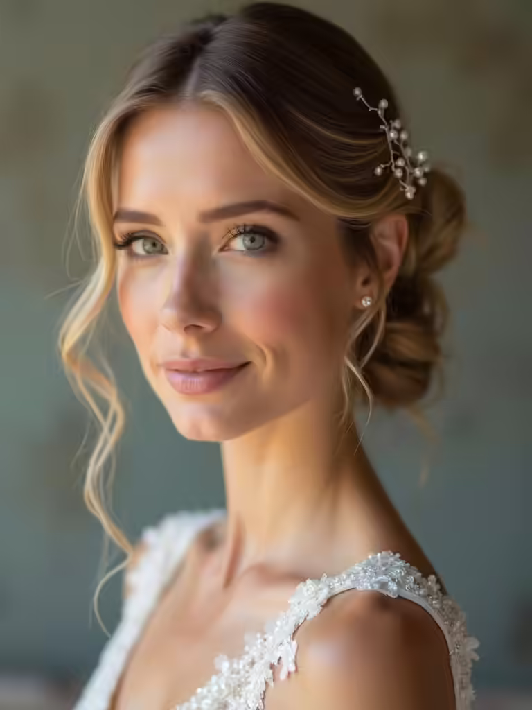 elegant bridal hairstyles showcased