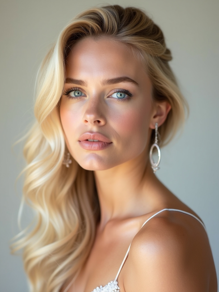 elegant champagne blonde styles