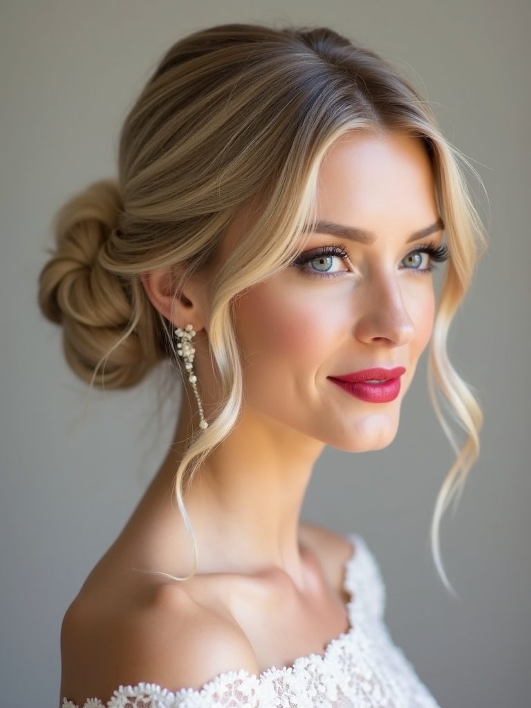 elegant classic updos elevated