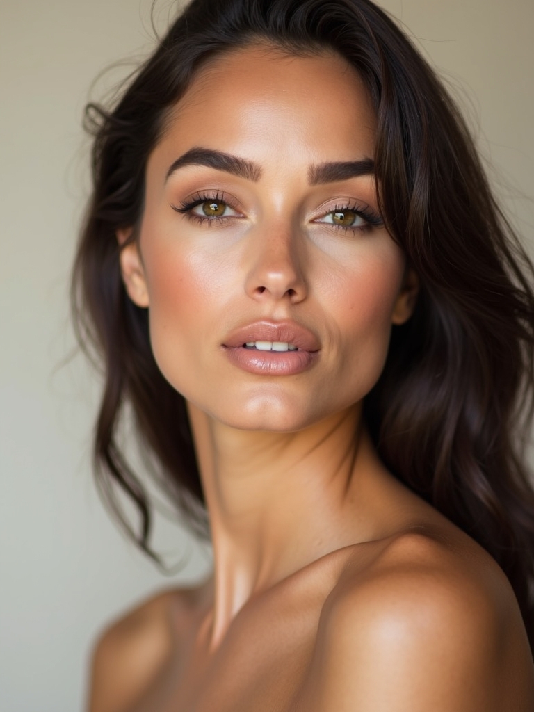 elegant confidence meets glamour