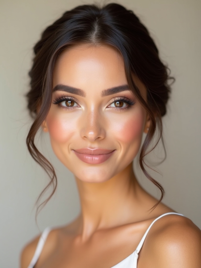 elegant contouring and bronzing