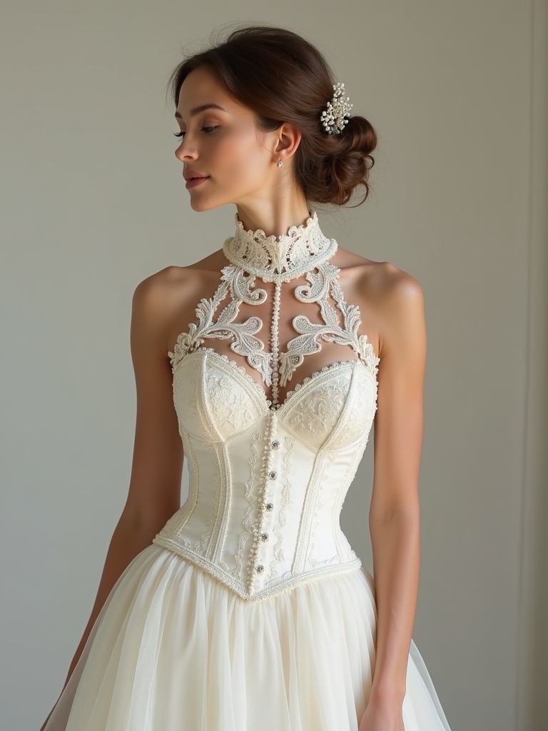 elegant corset dress styles
