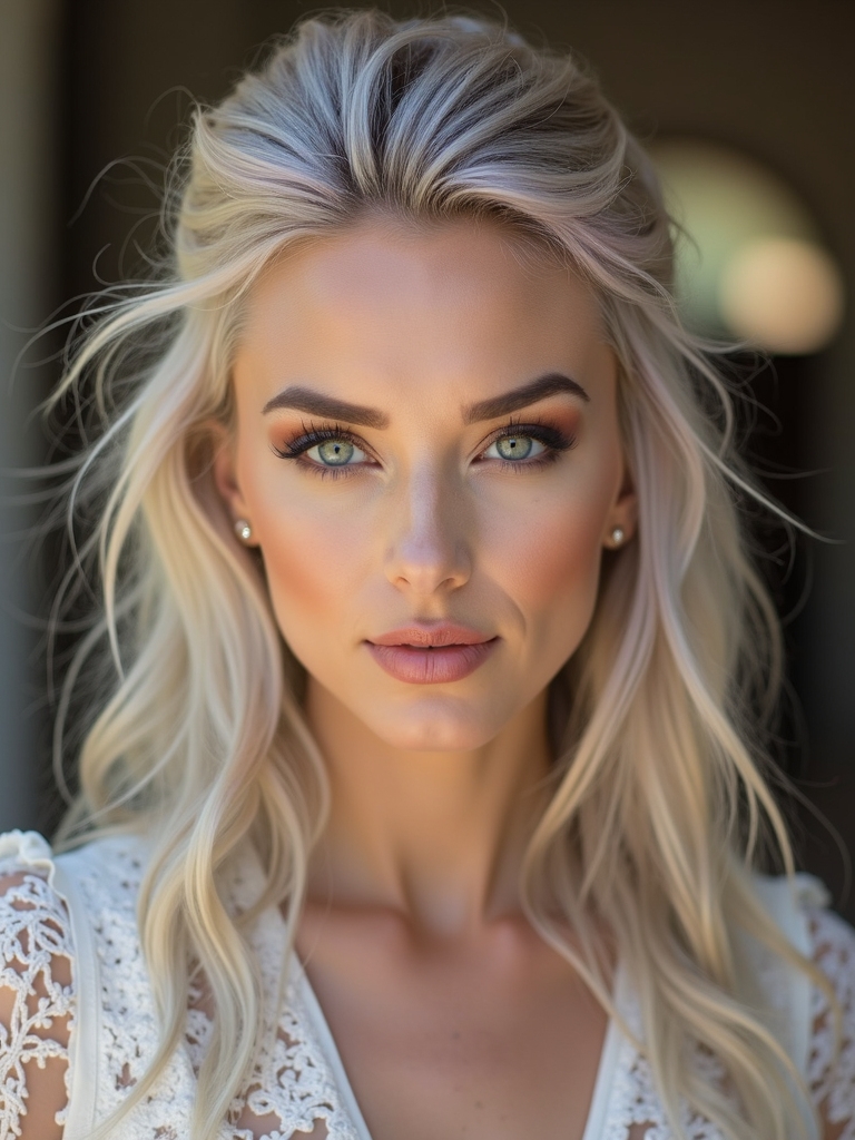 elegant edgy half up hairstyles