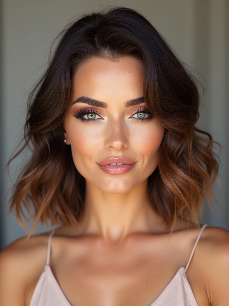 elegant everyday bob waves