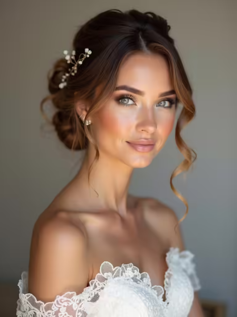 elegant french bridal hairstyles