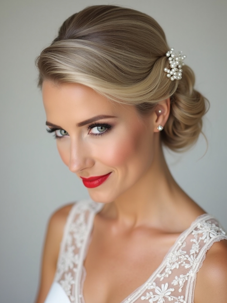 elegant half up hairstyles