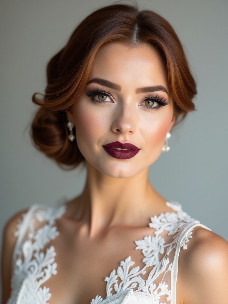 elegant low bun transformation