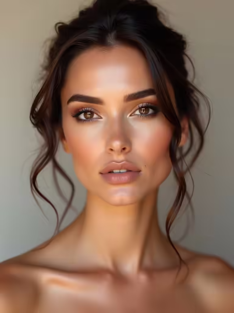 elegant makeup for brown eyes