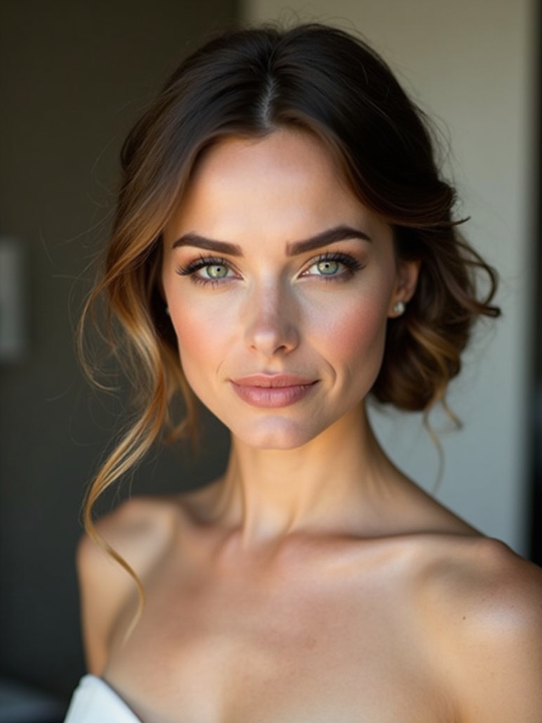 elegant medium length updos