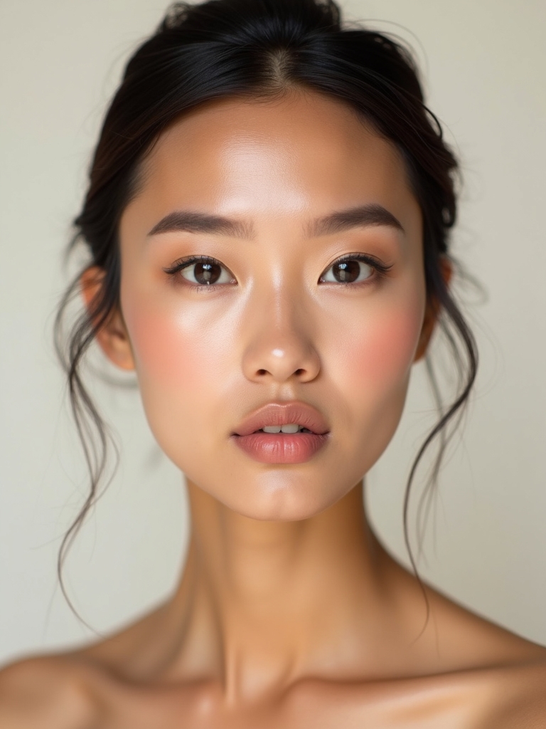 elegant minimal wedding makeup