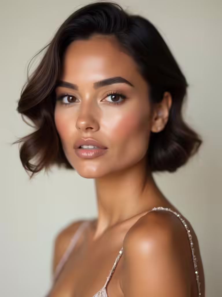 elegant minimalist bridal looks