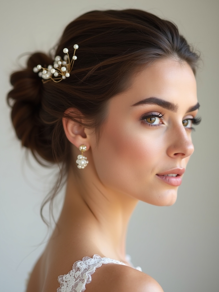elegant minimalist hair accessories