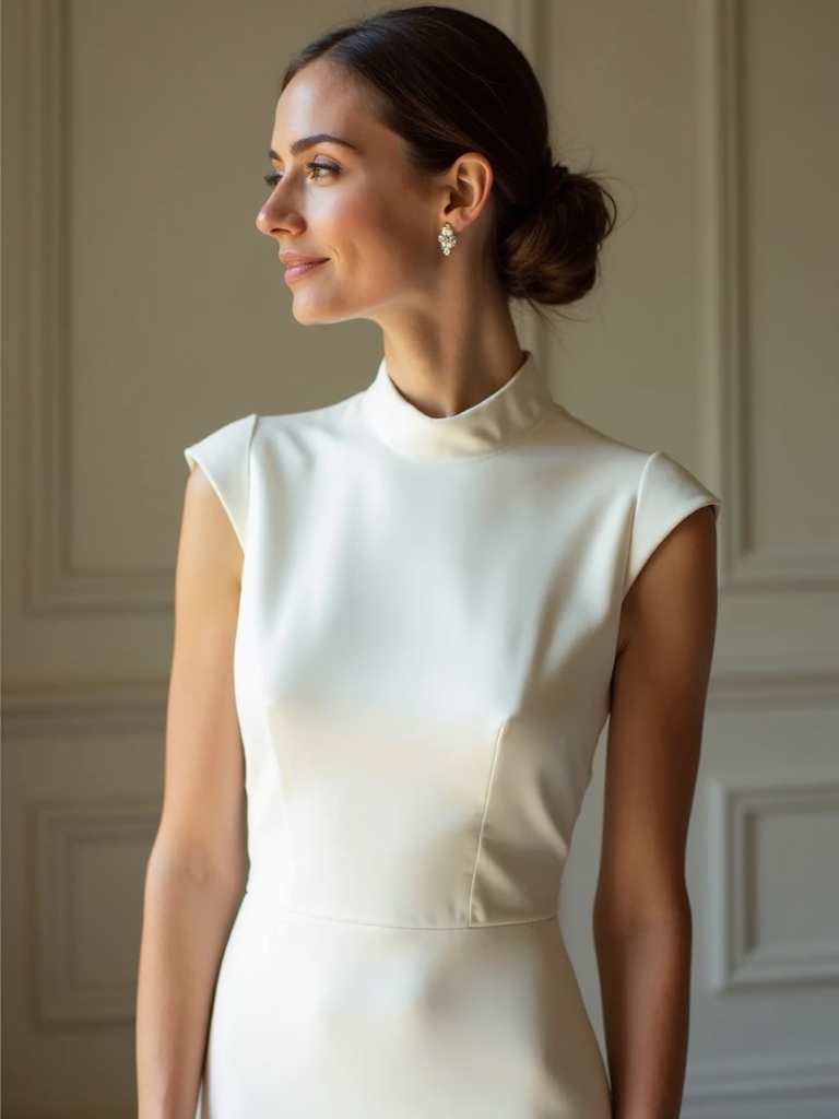elegant minimalist wedding dresses