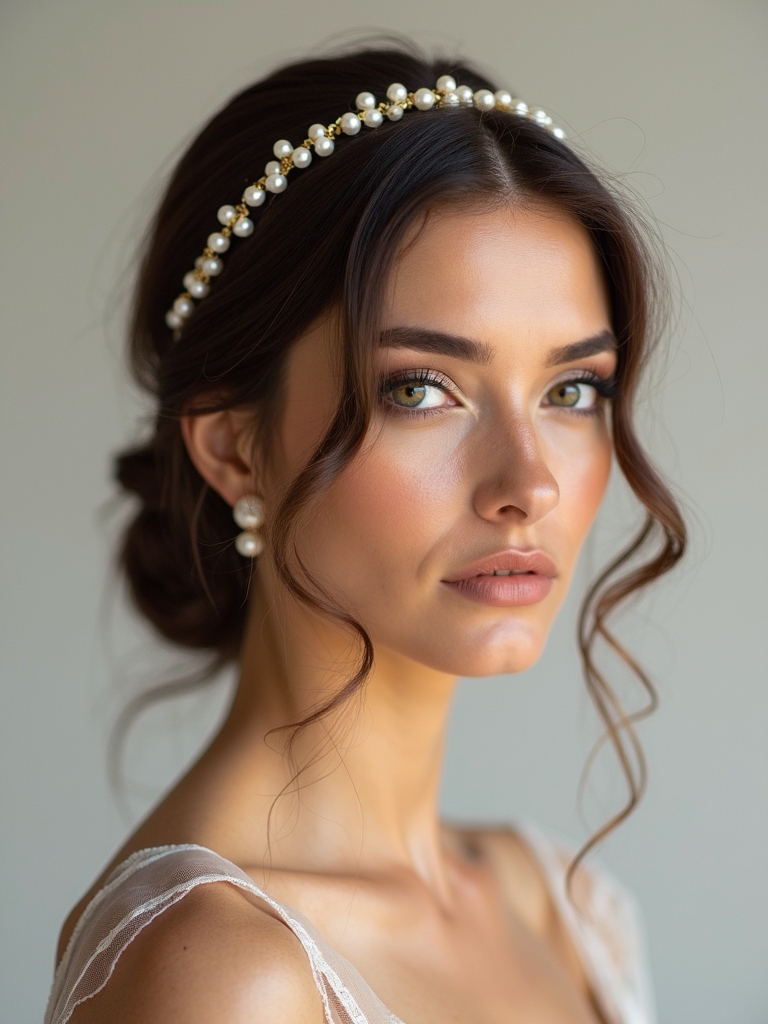 elegant modern pearl accents