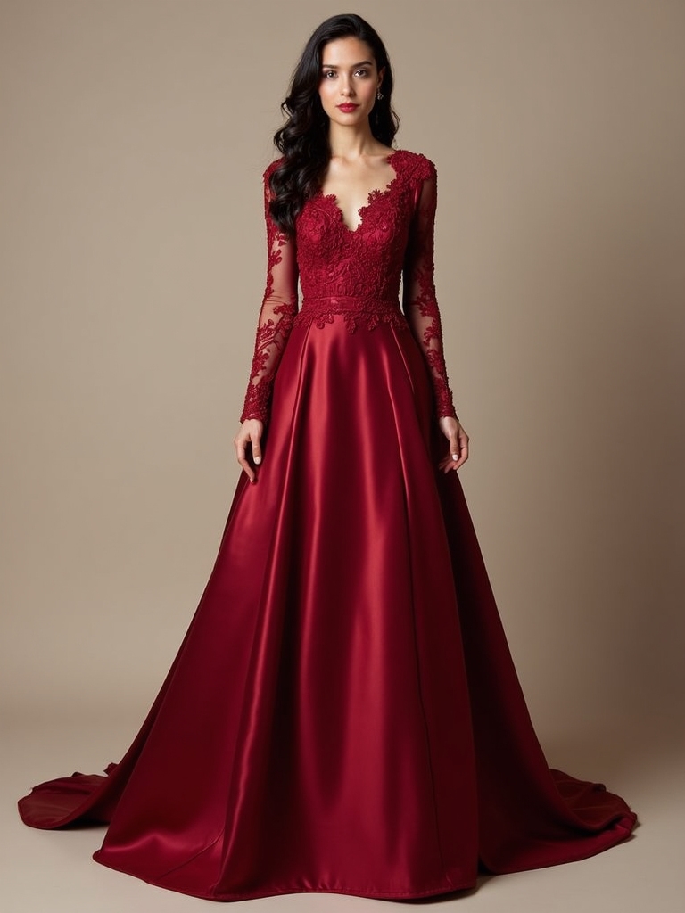elegant red wedding choices