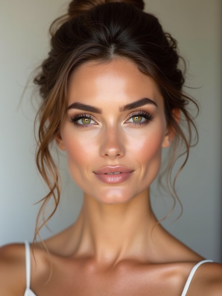 elegant secure bridal updos