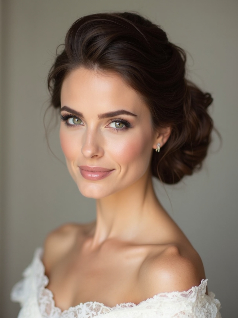 elegant secure timeless updos