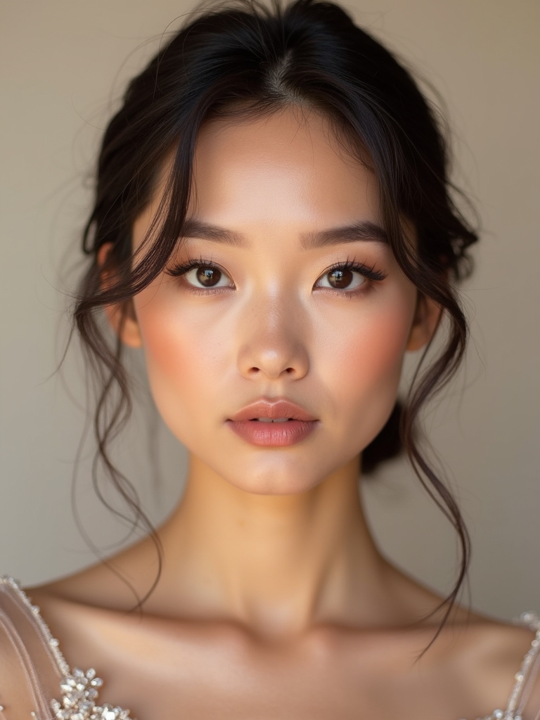 elegant subtle guest makeup