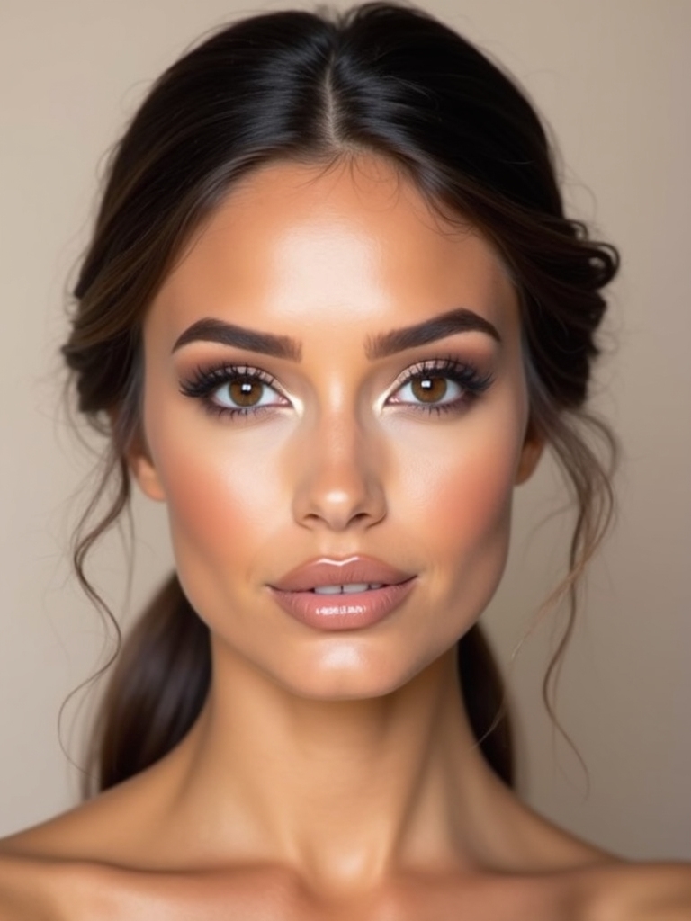 elegant taupe and champagne