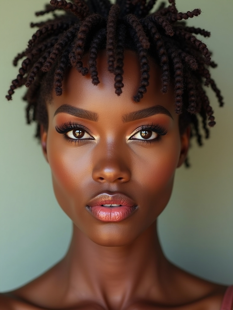 elegant texture forward twists