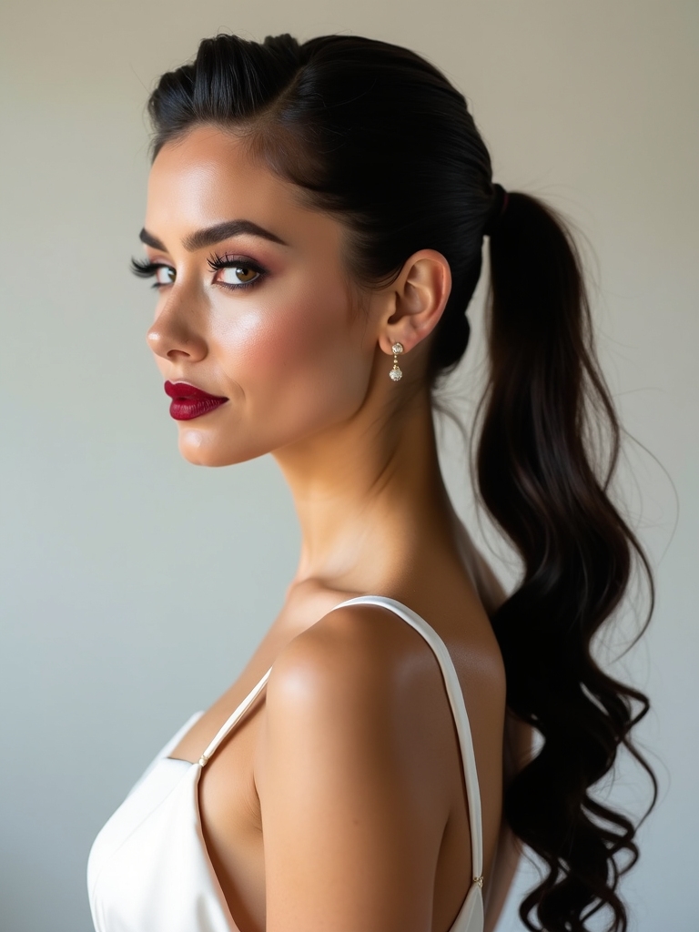 elegant twisted ponytail techniques