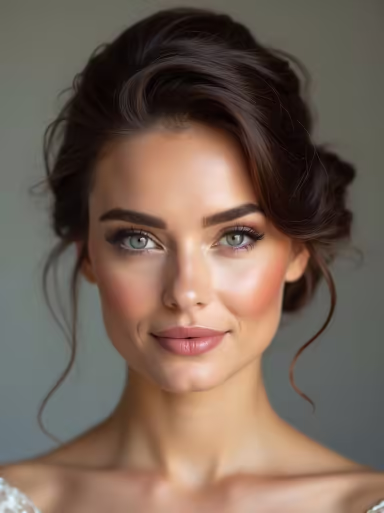 elegant updo hairstyles for bridesmaids