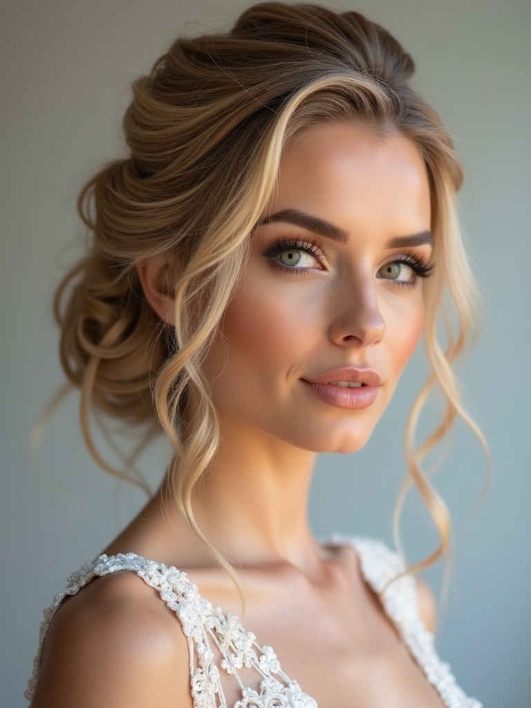 elegant updo hairstyles options