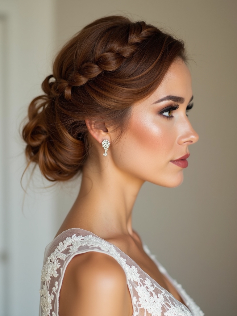 elegant updos for formal