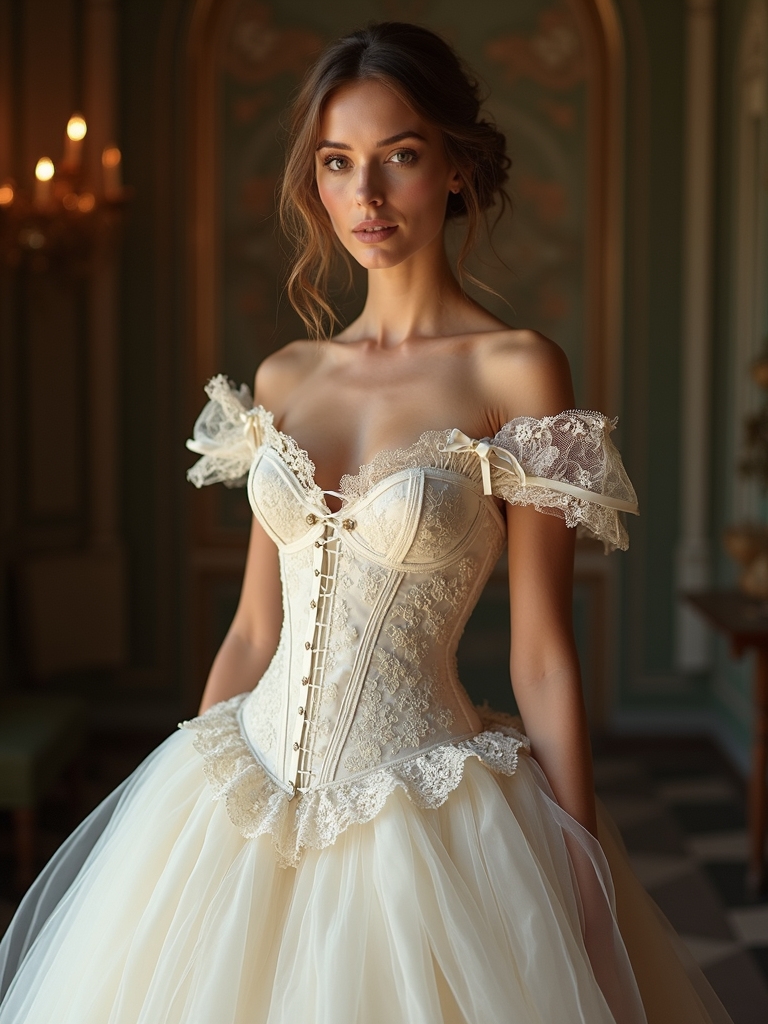elegant vintage bridal allure