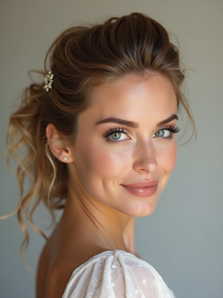 elegant wedding hairstyle ideas