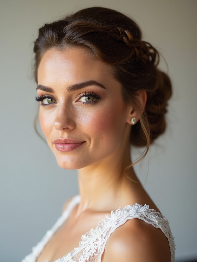 elegant wedding updo ideas