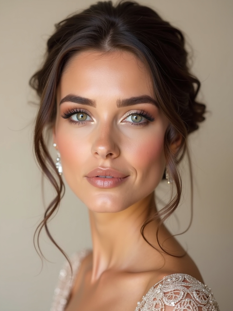 elevate champagne gown elegance